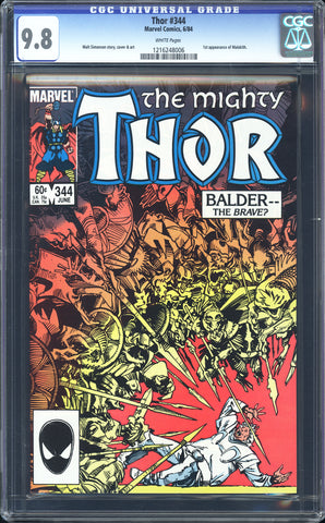 Thor 344 CGC 9.8