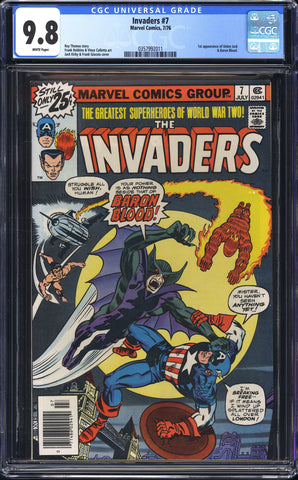 Invaders 7 CGC 9.8