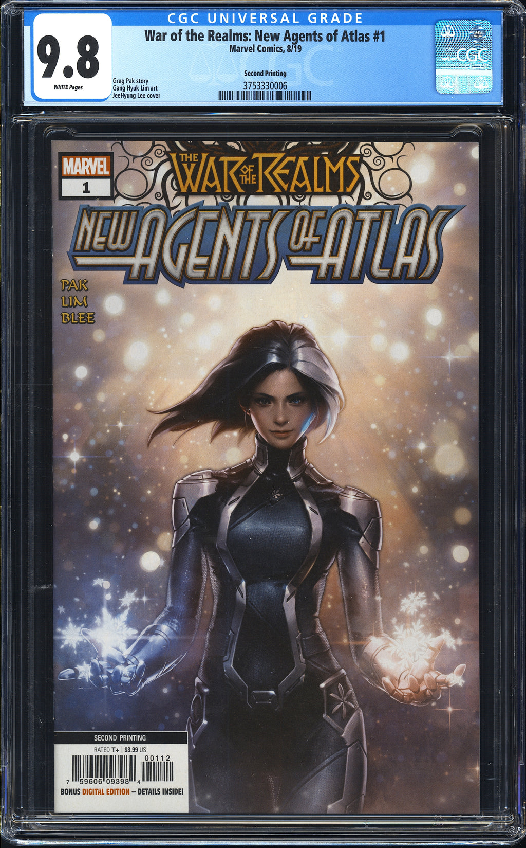 War of the Realms: New Agents of Atlas 1 CGC 9.8