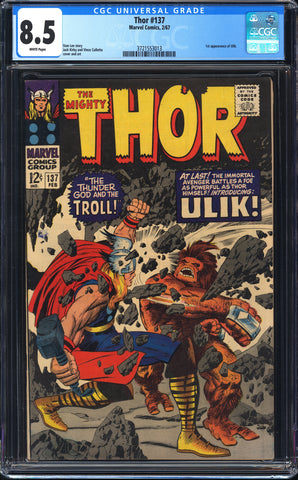 Thor 137 CGC 8.5