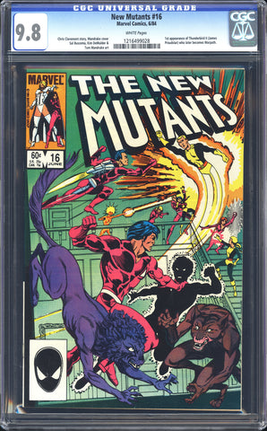 New Mutants 16 CGC 9.8