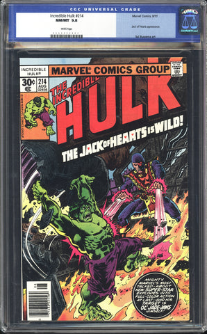 Incredible Hulk 214 CGC 9.8