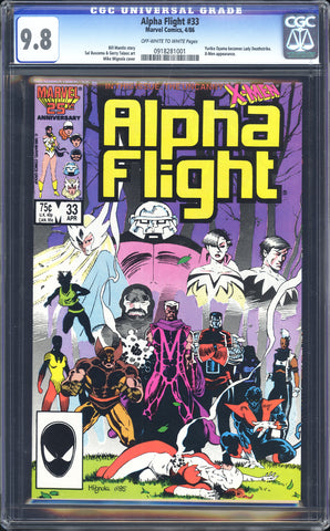 Alpha Flight 33 CGC 9.8