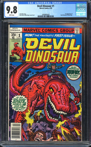 Devil Dinosaur 1 CGC 9.8