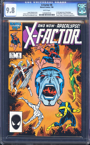 X-Factor 6 CGC 9.8