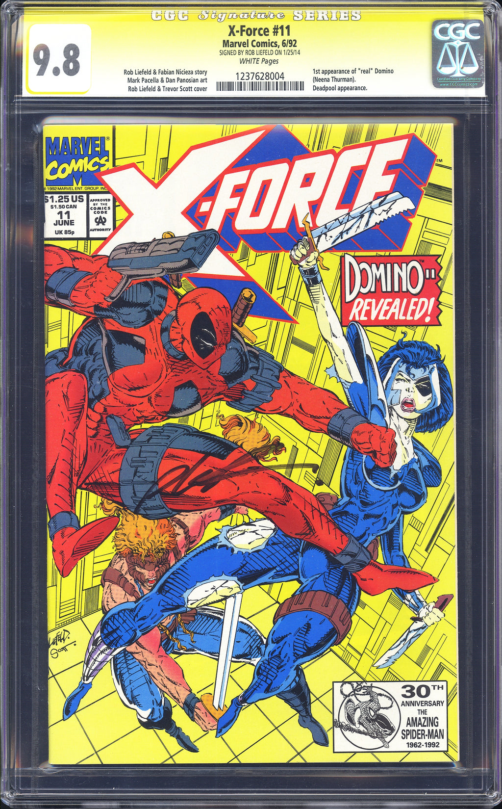 X-Force 11 CGC 9.8