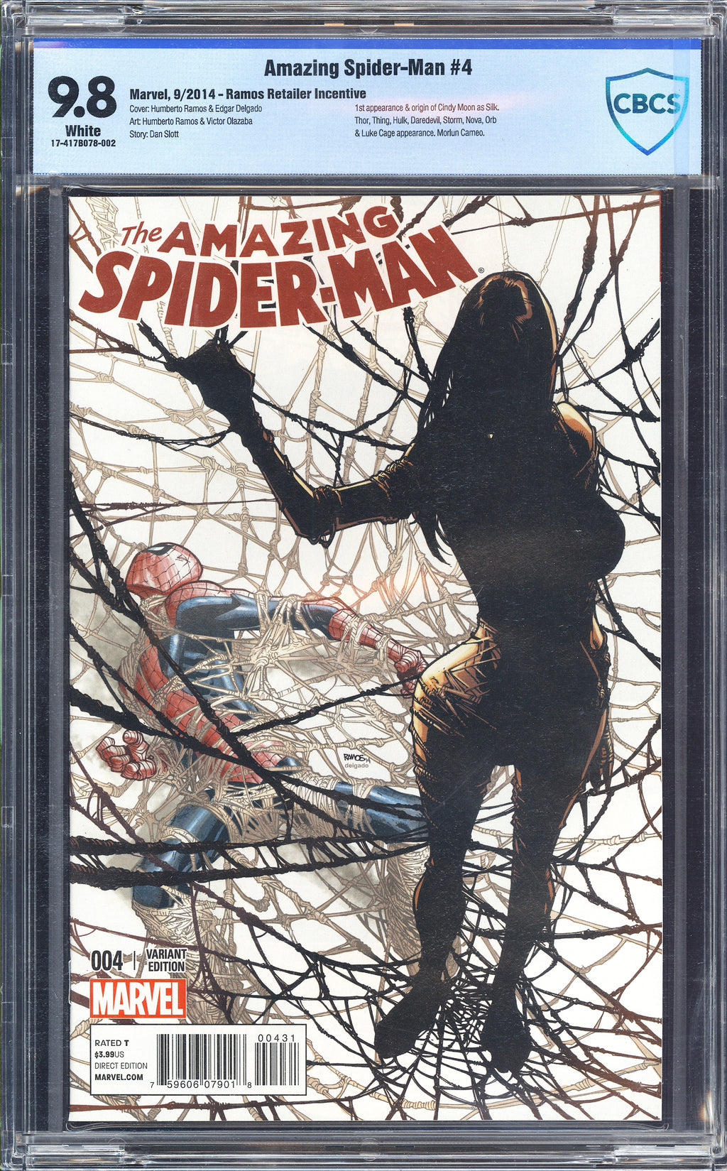 Amazing Spider-Man 4 CBCS 9.8