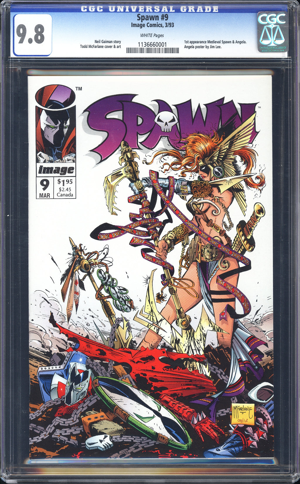 SPAWN 9 CGC 9.8