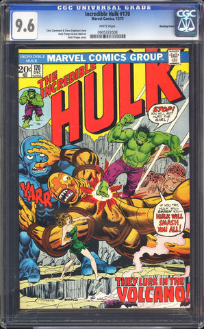 Incredible Hulk 170 CGC 9.6