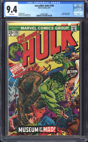 Incredible Hulk 198 CGC 9.4