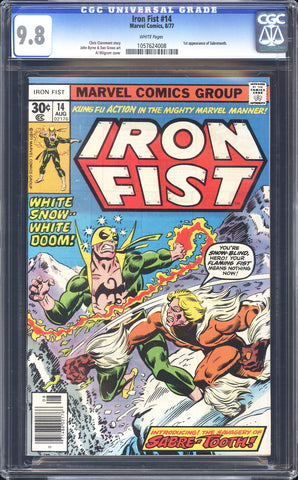 Iron Fist 14 CGC 9.8