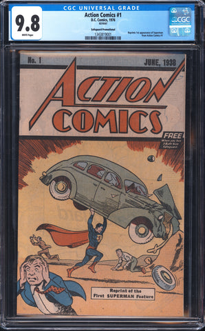 Action Comics 1 CGC 9.8 (Reprint)