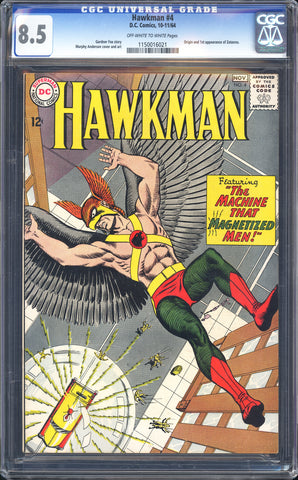 Hawkman 4 CGC 8.5