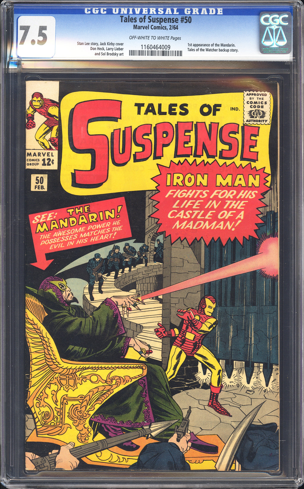 Tales of Suspense 50 CGC 7.5