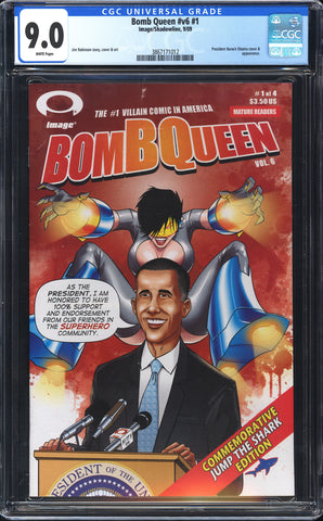 Bomb Queen #1 Vol 6 CGC 9.0 Weekly Auction