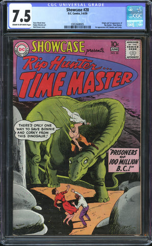 Showcase 20 CGC 7.5