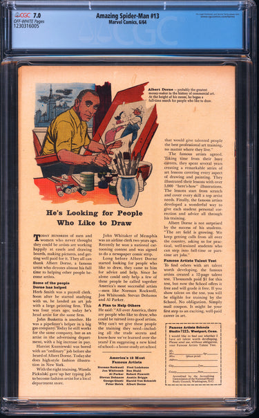 Amazing Spider-Man #13 CGC 7.0