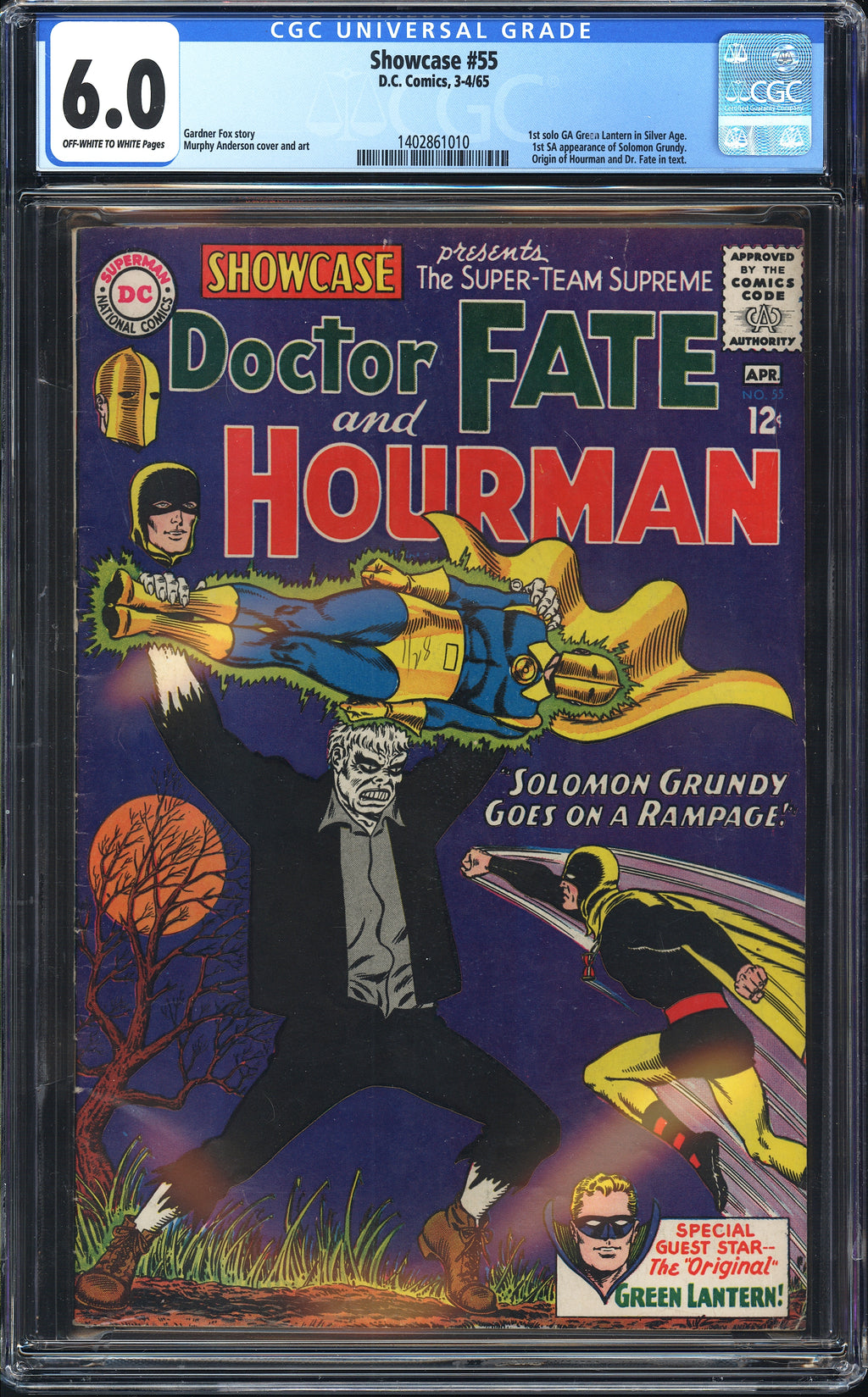 Showcase 55 CGC 6.0