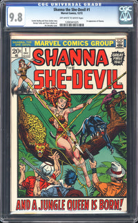 Shanna the She-Devil 1 CGC 9.8