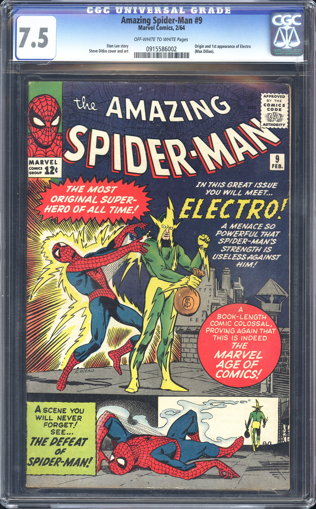 Amazing Spider-Man 9 CGC 7.5