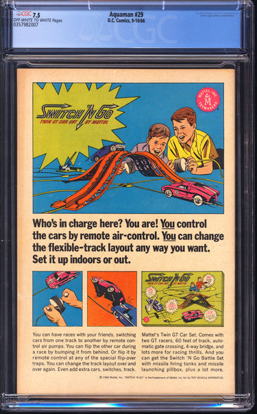 Aquaman 29 CGC 7.5
