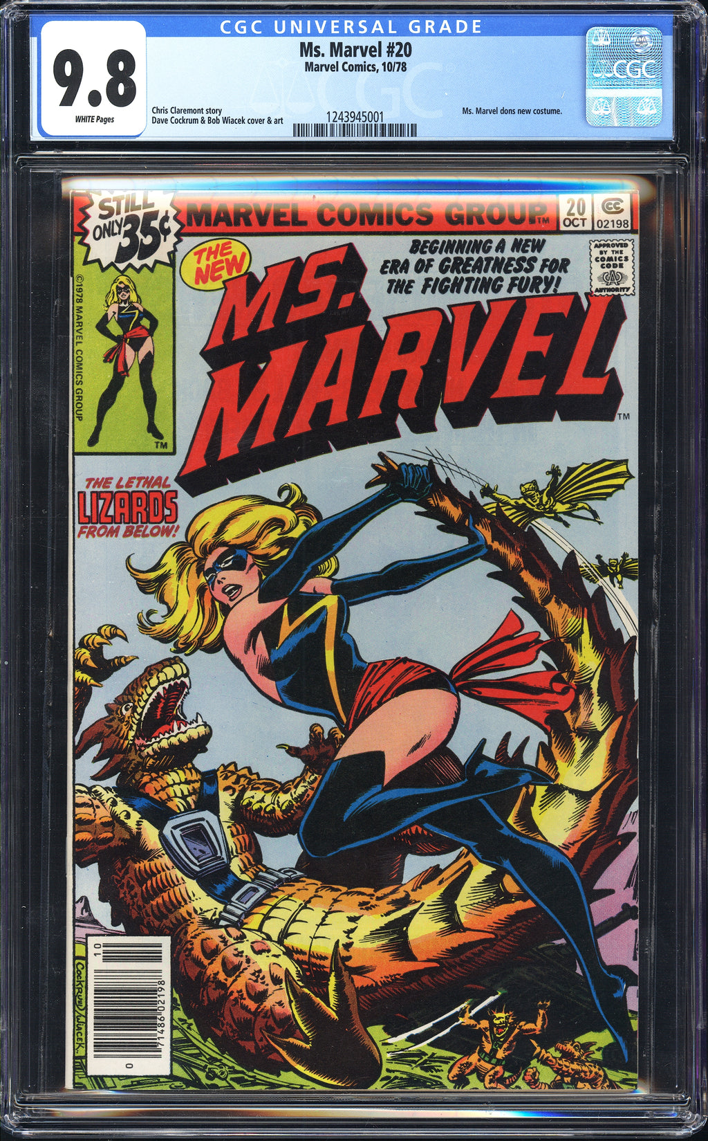 Ms. Marvel 20 CGC 9.8