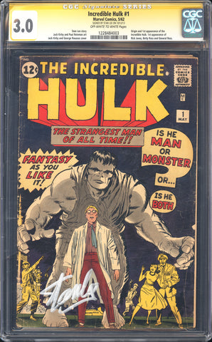 Incredible Hulk 1 CGC 3.0