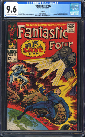 Fantastic Four 62 CGC 9.6