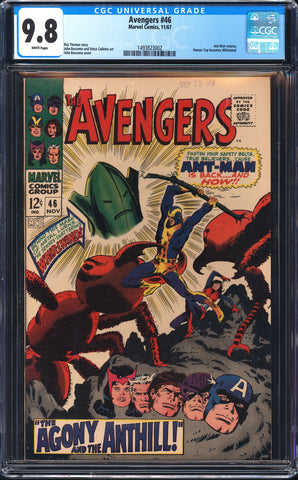 Avengers 46 CGC 9.8