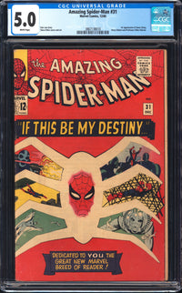 Amazing Spider-Man 31 CGC 5.0