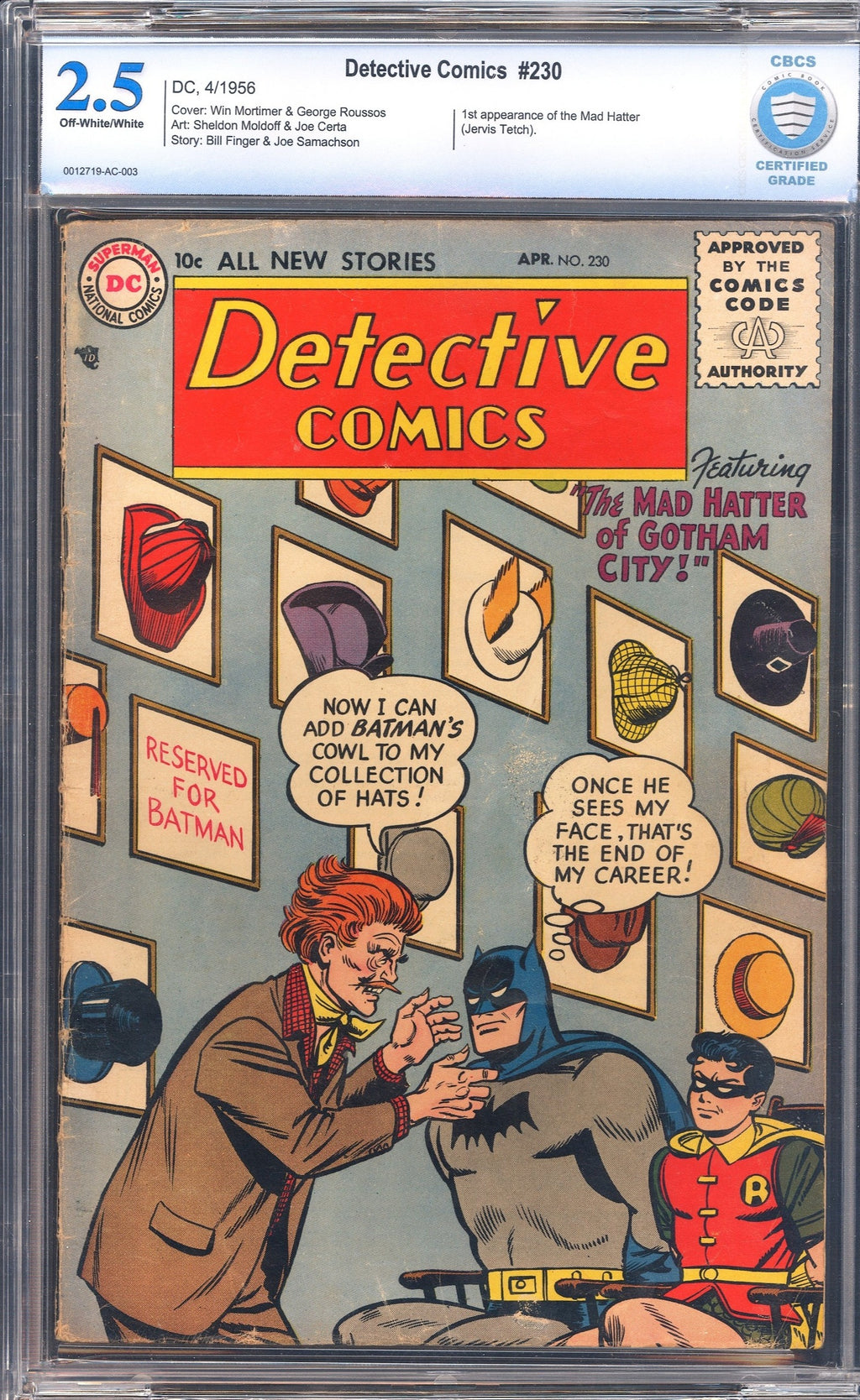 Detective Comics 230 CBCS 2.5