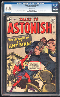 Tales to Astonish 35 CGC 5.5