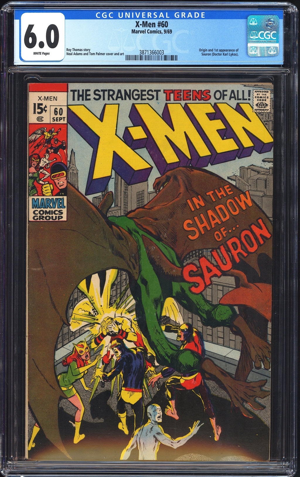 X-Men 60 CGC 6.0