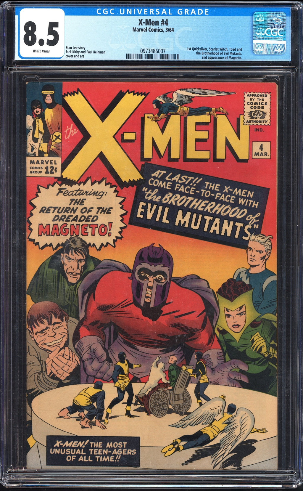 X-Men 4 CGC 8.5