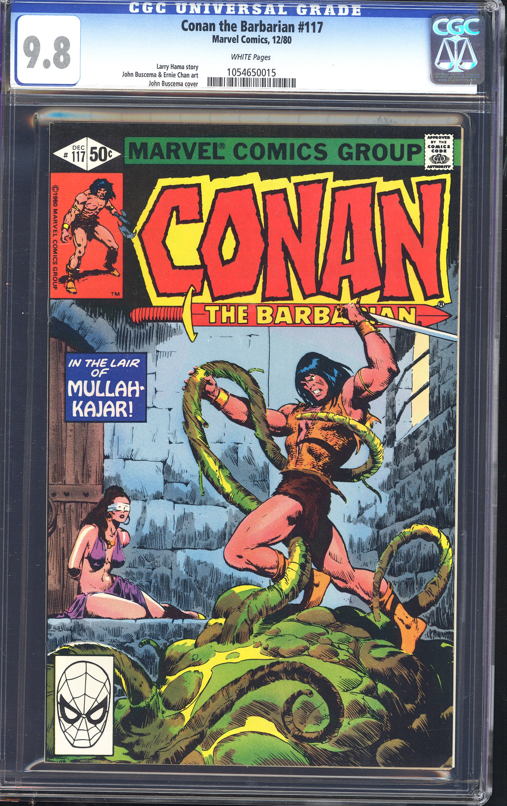 Conan the Barbarian 117 CGC 9.8