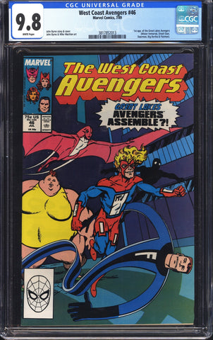 West Coast Avengers 46 CGC 9.8