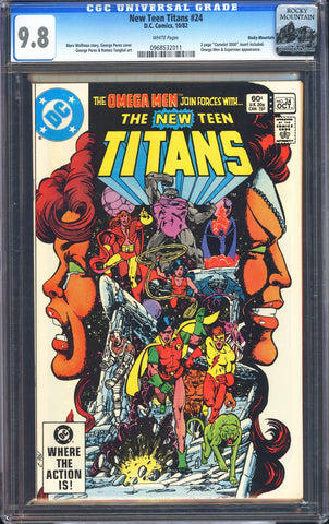 New Teen Titans 24 CGC 9.8 ROCKY MOUNTAIN PEDIGREE