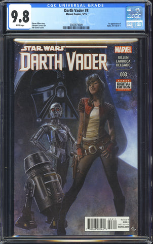 Darth Vader 3 B CGC 9.8