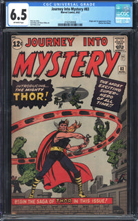 Journey Into Mystery 83 CGC 6.5