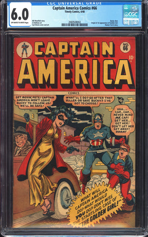 Captain America Comics 66 CGC 6.0