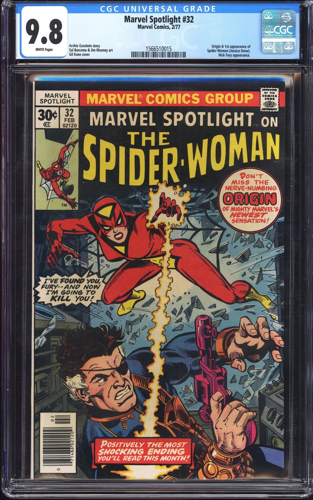 Marvel Spotlight 32 CGC 9.8