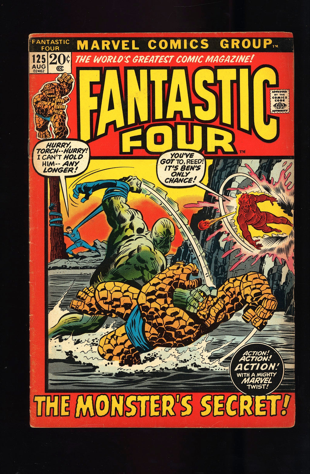 1972 Fantastic Four 124, 125, 136, 152, 153, 157, 158, 159 LOT VF- 7.5