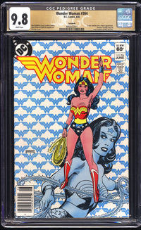 Wonder Woman 304 CGC 9.8 Savannah Pedigree NEWSSTAND