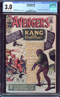 Avengers 8 CGC 3.0