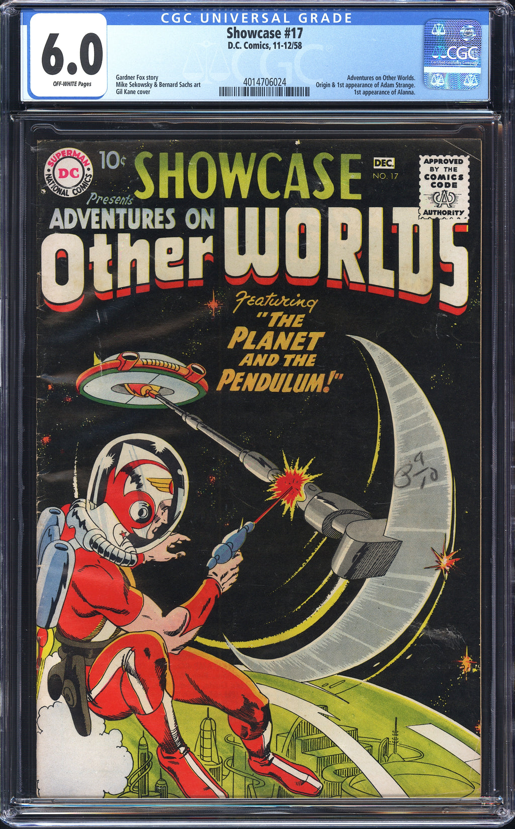 Showcase 17 CGC 6.0