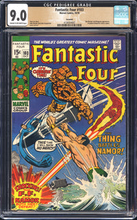 Fantastic Four 103 CGC 9.0 Savannah Pedigree