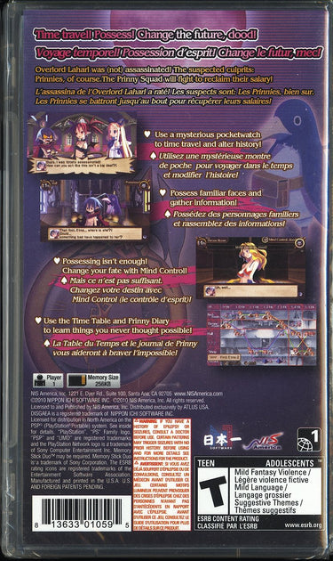 Disgaea Infinite Video Game SEALED PAL