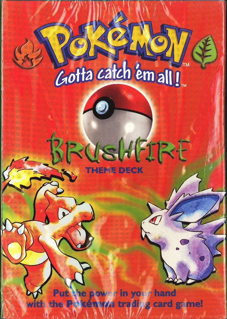 Pokemon Trading Card Game Brushfire Theme Deck SEALED SHADOWLESS