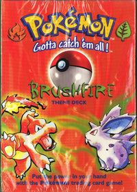 Pokemon Trading Card Game Brushfire Theme Deck SEALED SHADOWLESS