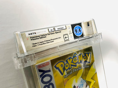 Pokemon Yellow Early Version WATA 9.4 A+ SEALED 1999